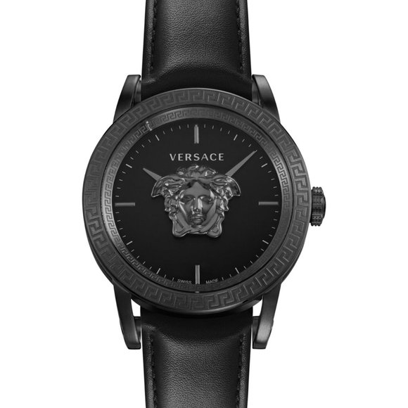 Versace Black Empire Men's 43mm Watch - Picture 1 of 4